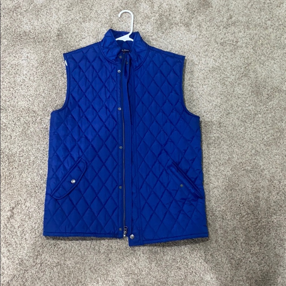 Brooks Brothers fleece puffer vest XL